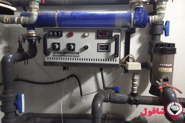 ازن ژنراتور استخر