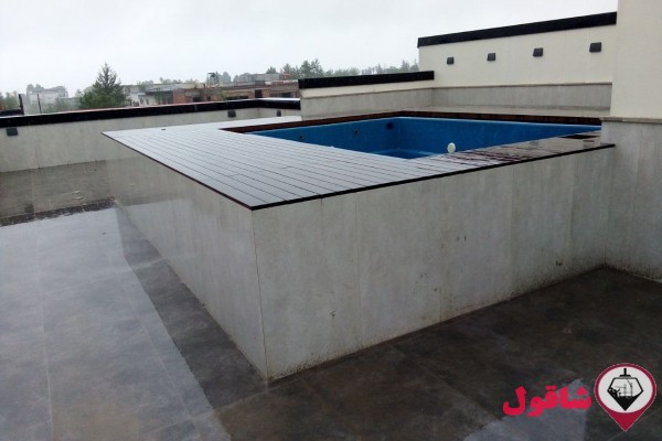 ساخت استخر روی پشت بام، تراس و روف گاردن (مسکونی + تجاری)